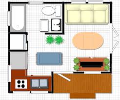 Tiny Home 14x16 Includes Front Porch Full Size Fridge Bathtub Futon Couch Stack Washer Dryer And How To Plan Tiny House Floor Plans Washer And Dryer Sizes