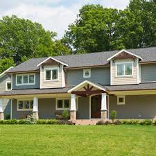 We are a royal celect siding, royal celect, hardie plank, fiber cement, lp smartside insulated siding, prodigy siding. Celect 7 In Shale And Celect Trim In White Exterior Toronto By Royal Building Products Houzz