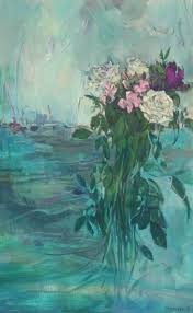 In 1990, she was awarded the césar award for best actress for her role in too beautiful for you. Ocean Flowers Painting By Melmoux Carole Saatchi Art