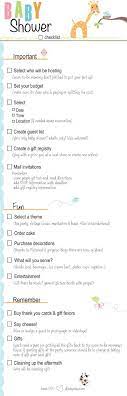 Baby Shower Checklist For Party Planning Printable Version Theme And Decoration Ideas In Blog Post Baby Shower Planning Baby Shower Gifts Baby Boy Shower