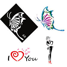 Jetzt entdecken und direkt online bestellen!die universalschablone ist aus flexiblem kunststoff gefertigt,. Airbrush Airbrush Schablone Stencil Template Vorlage Love Liebe 1047 Herzen Schablonen