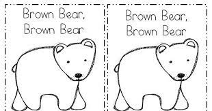 Pix for brown bear coloring page coloring home. Brown Bear Book Pdf Brown Bear Book Bear Preschool Preschool Speech Therapy