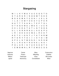 chemistry keywords word search