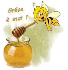Résultat de recherche d'images pour "gif animé danger abeille"