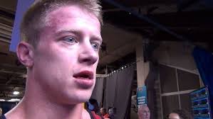 Taylor Walsh (Indiana) after 165 Quarters win at 2015 NCAAs