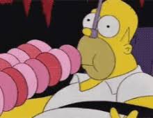 Homer Donut Gifs Tenor