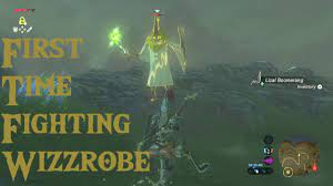 Zelda: Breath of The Wild - Nintendo Switch - Fighting Wizzrobe Gameplay -  YouTube