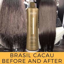 Specific to smooth the hair gently, offering results natural, very bright and malleability. Buy Brasil Cacau Thermal Reconstruction Keratin Treatment Kit Br Keratin