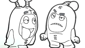 Being the life of a party, it's unusual to see slick being so dull without his colour. Oddbods Coloring Pages 55 Images Free Printable