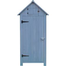 A wooden storage shed can be just an extra storage space or a nice little workshop where you can keep your equipment or gardening tools and putter shed kits come in a variety of sizes and styles. Hanover Wooden Storage Shed 30 X 20 2 5 X 69 3 5 Grey B2412021 Globalindustrial Com
