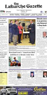 Manejamos la más amplia gama de baquetas para batería. Wednesday January 13 2016 The Lafourche Gazette By The Lafourche Gazette Issuu