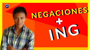 Como Hacer Negaciones En Ingles En Tiempo Presente Progresivo O Present Negacion En Ingles Presente Progresivo Progresivo