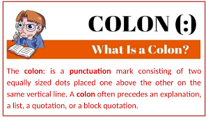 Colons and semicolons should never be used interchangeably. Effective And Creative Lesson Plans For Teachers By Teacher Lesson Planning Of Use Of Colon Subject English Grade V