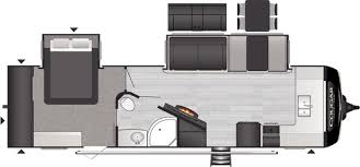 All rvs → towable rv → trailer → complete list. Cougar Half Ton Luxury Travel Trailers Model 29fkd Floorplan Keystone Rv