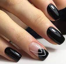 The latter looks very concise and extremely restrained, not at all overloading the nail. Very Pretty And Simple Nail Designs For A New Style