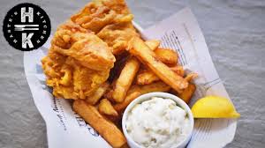 Proper Fish And Chips Fish And Chips Cooking With Beer Finger Food Appetizers
