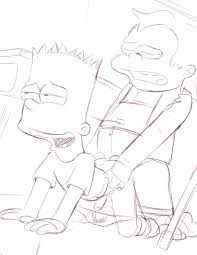 Rule 34 - 2boys Anal Anal Sex Anal Sex Bart Simpson Black And White Briefs  Closed Eyes Clothed Clothed Sex Doggy Style Gay Gay Anal Half-closed Eyes  Nelson Muntz Penis Shirt Sketch