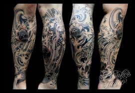 Sick Calf Tattoo Design Tattoos Pinterest Calf Tattoo Leg Design Tattoo Tatouage Wattpad