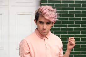 Cabello Rosa Pastel Hairstyle Men Pink Hair Fotografia Roger Gil Pink Hair Guy Men Hair Highlights Mens Hairstyles