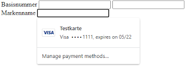 Chrome credit card application process. Why Does Chrome Think That My Form Is A Credit Card Form Stack Overflow