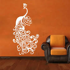 If you are looking to add some elegance to the bathroom, we've got some great peacock bathroom decor ideas for you! 50 Beautiful Designs Of Wall Decals And Wall Stickers For Your Home