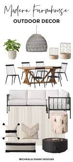 Modern Farmhouse Outdoor Decorating Ideas Farmhouse Outdoor Decor Apartment Patio Decor Outdoor Decor