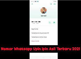 Check spelling or type a new query. Nomor Whatsapp Upin Ipin Asli Terbaru 2021 Gimana Net