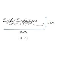 Desain tato huruf sambung sumber : Tatto Temporary Tulisan Tato Temporer Sambung Shopee Indonesia