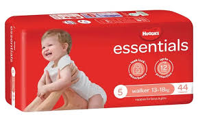Huggies Essentials Nappies Walker - Pack of 176