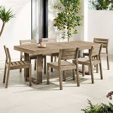 This room is perfect to meet friends at the table, with delicious food, good wine and interesting conversations. Portside Outdoor 76 5 Dining Table Solid Wood Chairs Set