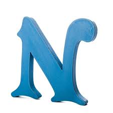 Finding the origin and meaning of your name can be done pretty easily online. Extra Large 6 Inch 15 Cm Victorian Wooden Alphabet Letters Hand Finished Free Standing Or Wall Mounted Decor For Weddings Baby Names Signs Unique Personalised Gift Blue Letter N Buy Online In Ecuador At Desertcart Ec Productid
