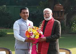 Chief Minister Dr. Pramod Sawant met Prime Minister Shri Narendra Modi and briefed him on various initiatives undertaken by the Government of Goa. He also expressed gratitude for the Prime Minister's unwavering