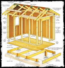 Plans For A 8 X 10 Shed Pdf Plans 8x10x12x14x16x18x20x22x24 Diy Shed Plans Diy Storage Shed Plans Shed Blueprints