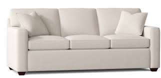 Removable legs feature an espresso finish. 24 Best Sofa Beds For Cozy Nights
