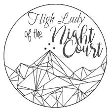 A symbol is an object, word, or action that stands for something else with no natural relationship that is culturally defined. High Lady Of The Night Court Insignia Inspired By The Acotar Series By Eveyscreations Redbubble A Court Of Mist And Fury Preppy Stickers Book Aesthetic