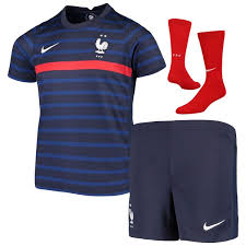 Donning the traditional red jersey, socks and shorts, nike's debut home kit for the premier league champions also features a brighter red to celebrate the youth and vibrancy of the team, and sits alongside the classic white detailing. France Jerseys France Jersey France Uniforms Fanatics