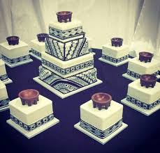 Samoan Tribal Design Wedding Cake Polynesian Island Wedding Cakes Polynesian Wedding Samoan Wedding