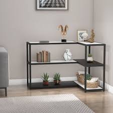 One of the most neglected places in interior design and decorating is the corner of the room. Birtha 31 49 H X 47 24 W Metal Corner Bookcase Latitude Run On Wayfair North America Ibt Shop