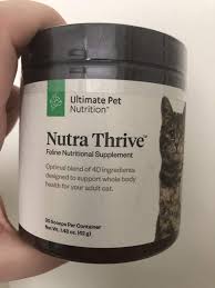 Nutra thrive seems to tick all the boxes for a dietary supplement you'd want for your cat. Amazon Com Nutra Thrive Feline Nutritional Supplement Pet Supplies