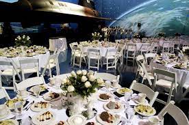 Gorgeous Wedding Reception At The Air Zoo With Catering Done By Radisson Catering Radissonkzweddings Radissoncater Wedding Menu Wedding Reception Wedding