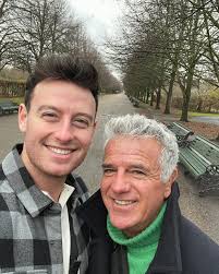 Me and Pops in the home country 🇬🇧 swipe to the 6th slide to see some  #coys magic