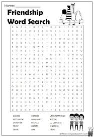 Big word search puzzles printable. Friendship Word Search Monster Word Search