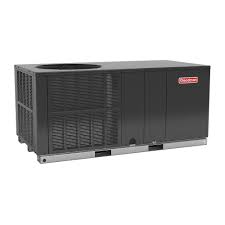 The company, founded in 1975 and based in houston, texas, manufactures residential heating and cooling systems. Goodman 2 Ton 14 Seer R 410a Horizontal Package Air Conditioner Heat Pump Gph1424h41 The Home Depot