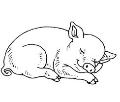 Sleeping Baby Pig Coloring Page Free Printable Coloring Pages Animal Coloring Pages Free Coloring Pages Peppa Pig Coloring Pages