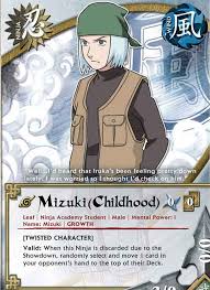 Mizuki Kid Card Games Mizuki Boruto