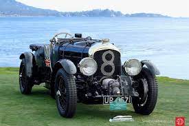 1929 Bentley 4 5 Litre Birkin Blower Number 4 Vanden Plas Le Mans Tourer Pebble Beach Concours Pebble Beach Le Mans