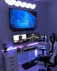 Bedroom Lighting Ideas Inspiration Gaming Room Setup Small Game Rooms Bedroom Setup