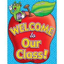 Welcome Charts Posters K 12 School Supplies