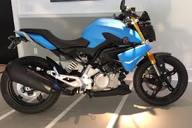 Black And Blue Motorcycle Custom Bmw G 310 R Motorcycle Custom Bmw Teal Car Custom Motorcycles