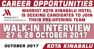 We created a free platform for those who are interested for job vacancy post and also looking for job in kota kinabalu. Sabah Job Vacancy 2017 Walk In Interview Marriott Kota Kinabalu Hotel Jawatan Kosong Terkini Negeri Sabah